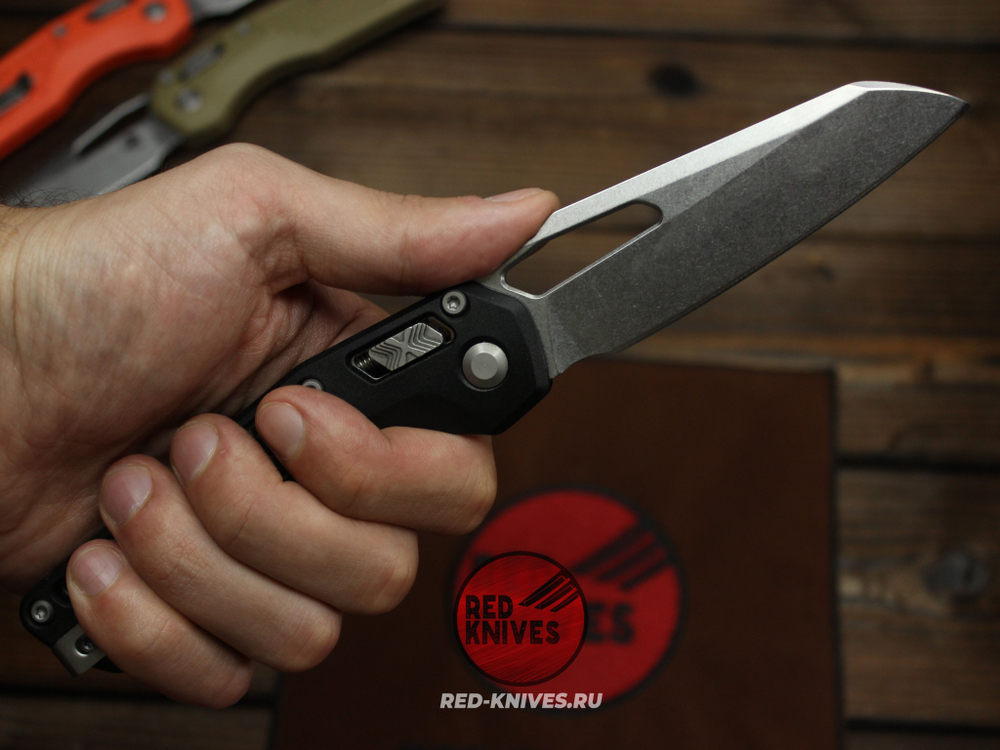 Нож MICROTECH MSI RAM-LOK - рук. черный нейлон RK-504