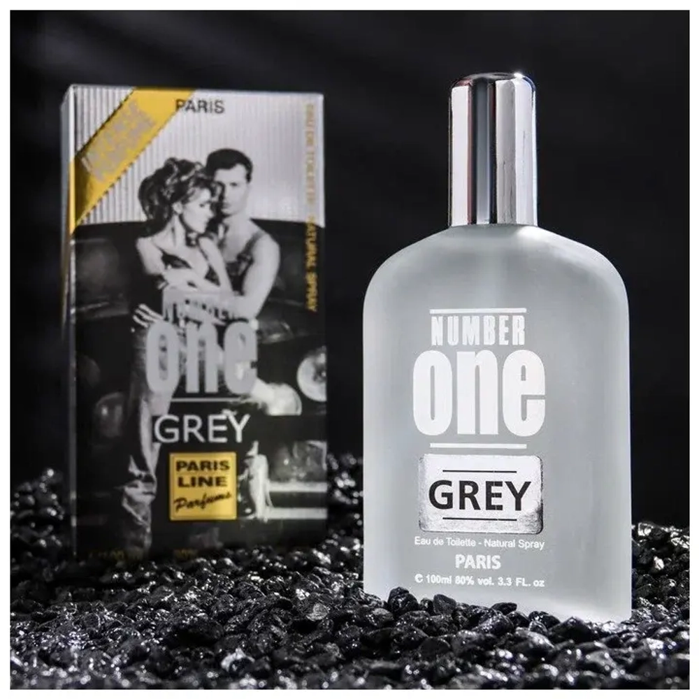 Туалетная вода для мужчин "NUMBER ONE GREY" 100мл Россия