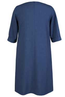 Платье женское 1977АП, темный деним #38ТД051977АП