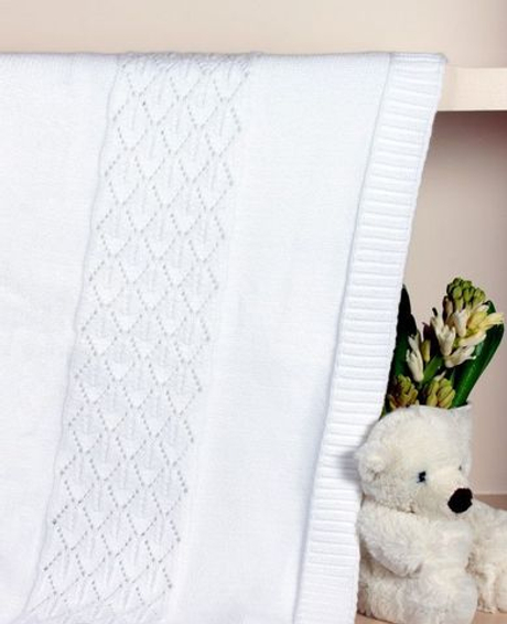 Плед детский 75х100 Luxberry Imperio 283 белый