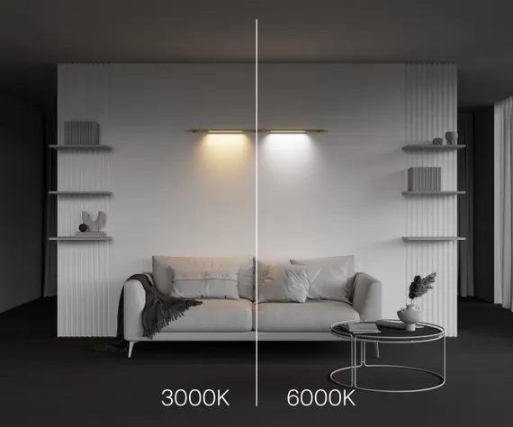 Светильник Базис / Basis для системы освещения Axity 3000/6000К 12Вт 120° Technical c100cl-l500-12w3-6k-bs