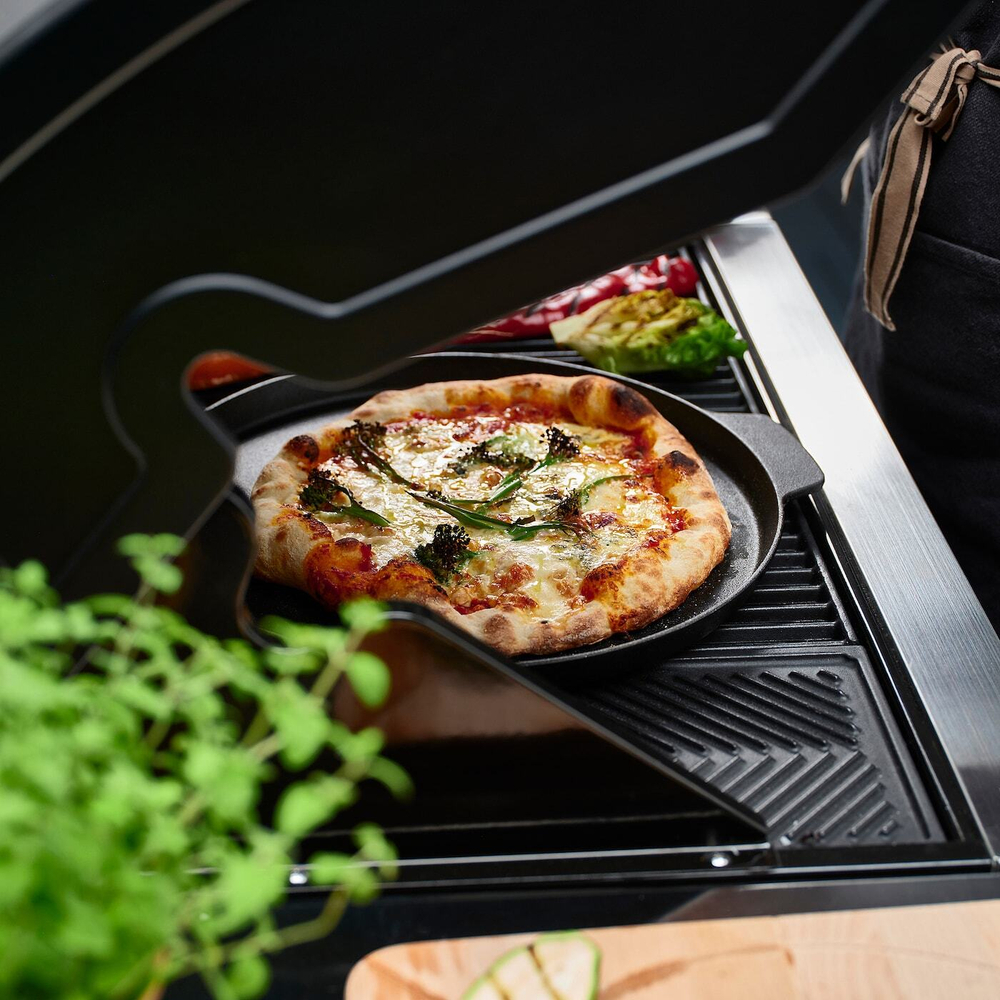 IKEA GRILLTIDER  (ИКЕА ГРИЛЛТИДЕР)  -  Сковорода для пиццы, чугун, 35 см