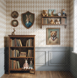 Детская игровая комната №26.01-1 - фон неопреновый