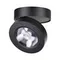 357985 OVER NT19 368 черный Накладной светильник IP20 LED 3000К 12W 220V GRODA