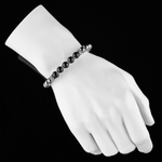 Браслет из агата и гематита. "Rico La Cara" AMX003180