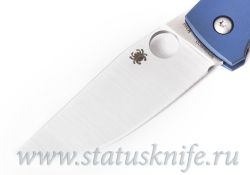 Нож Spyderco C186TIPBL Exclusive Slysz Bowie M390фотография - 2