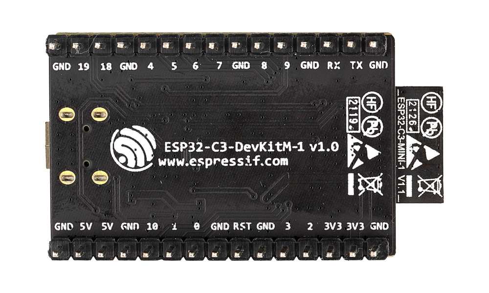 Плата ESP32-C3-DevKitM-1