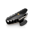 Balmain Hair Couture Краб черно-белый размер M Cellulose Acetate Pince a Cheveux Medium Black/White