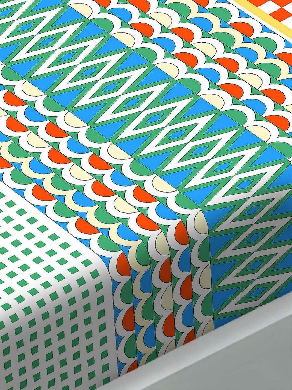 Постельное белье поплин Сказка "Москва/Москва (компаньон)" евро Наволочка 50x70 см 2 шт Простынь на резинке 180x200 см Пододеяльник 200x215 см