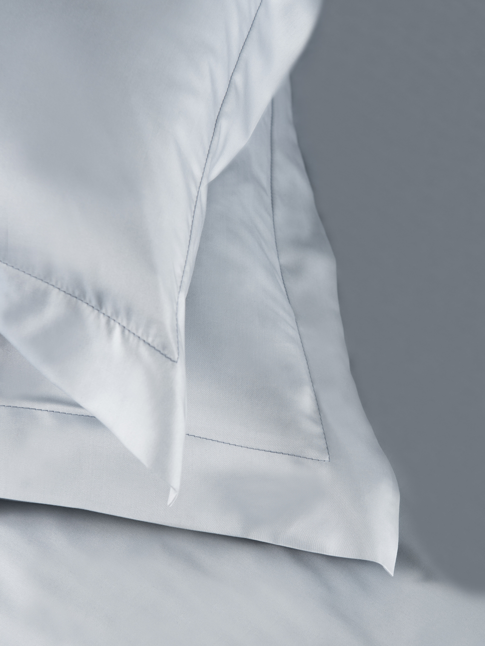 SERENITY 2 наволочки, сатин светло-серый