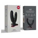 Двойной фаллоимитатор Fun Factory Ryde (10/12,3×3,8 см) чёрный