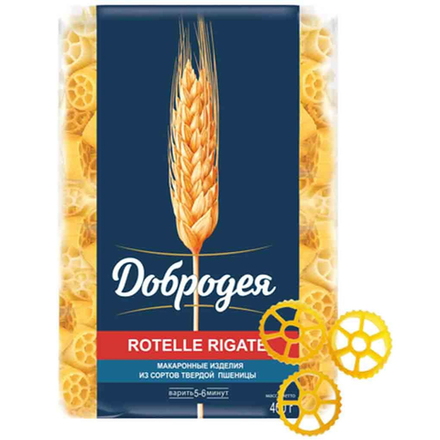Макароны Rotelle Rigate Добродея 400 гр