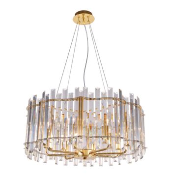 5702E/8A GOLD+CLEAR (1) Люстра NW