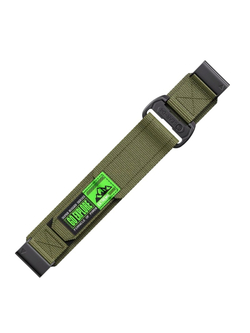 Нейлоновый ремешок 26 мм для Garmin (циферблат 51мм) QuickFit на липучке (Хаки)