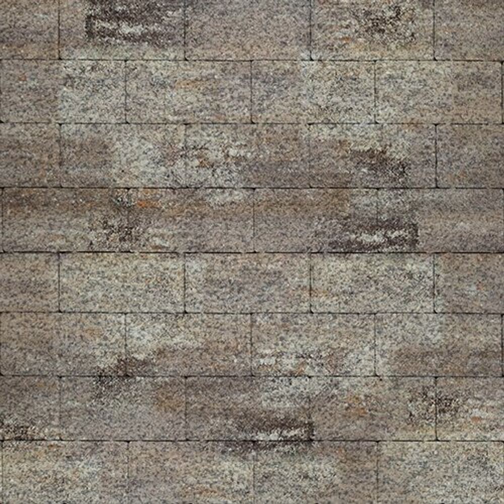 Тротуарная плитка Прямоугольник, 60 мм, ColorMix Берилл, native