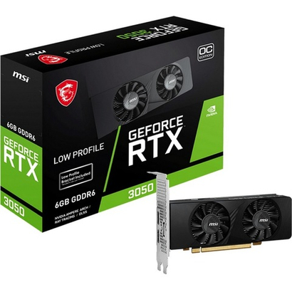 Видеокарта MSI GeForce RTX 3050 LP E OC 6GB (RTX 3050 LP E 6G OC)