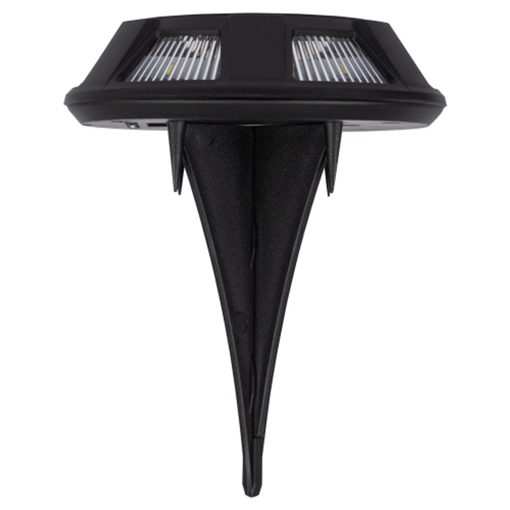 Светильник уличный ЭРА ERAST024-01 на солнечной батарее подсветка Таблетка сталь пластик d 11 см