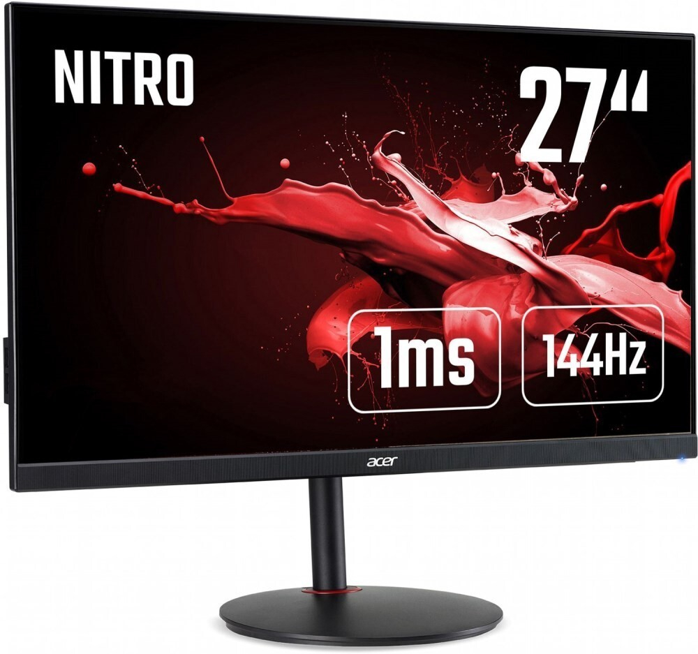Монитор Acer 27;; Nitro XV272UPbmiiprzx 2560x1440 IPS LED 144Гц 1ms HDR400 400кд/м2 FreeSync HDMI DisplayPort