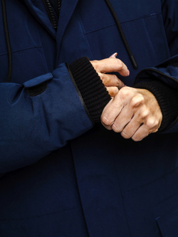 Арктическая парка "НОХО", унисекс, цвет "Полярная ночь"