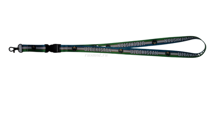 Шнурок на шею с карабином для ключей Польша Узбекистан