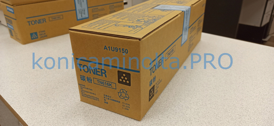 Тонер TN-616K совместимый для Konica Minolta черный A1U9150