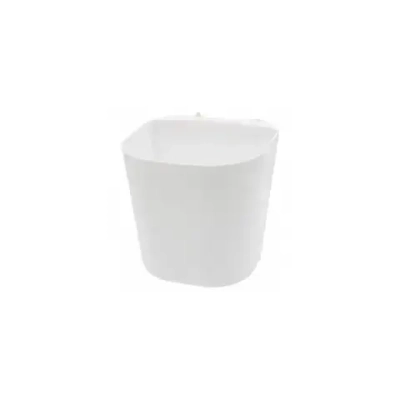 Полка навесная Krita малая (снежно-белый)