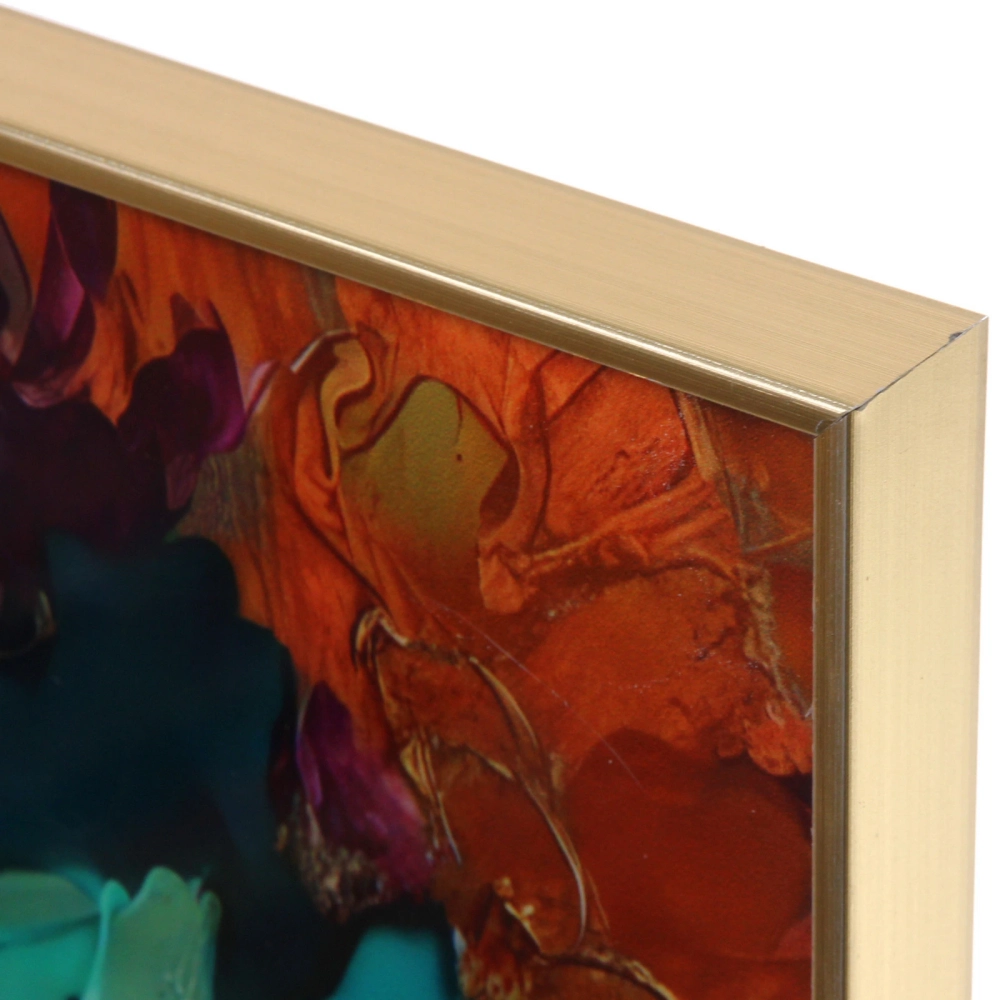 Картина интерьерная в раме «КАНТОТТО», яркие цветы, 40*60см (термоусадочная пленка)