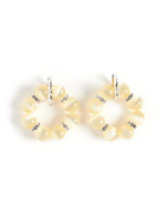 Серьги "Wheel" Yellow