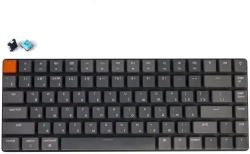 Клавиатура Keychron K3 (Blue Switch) Wireless RGB Black (K3-E2)