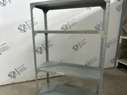 Стеллаж складской оцинкованный 106х40х180 (разборный)