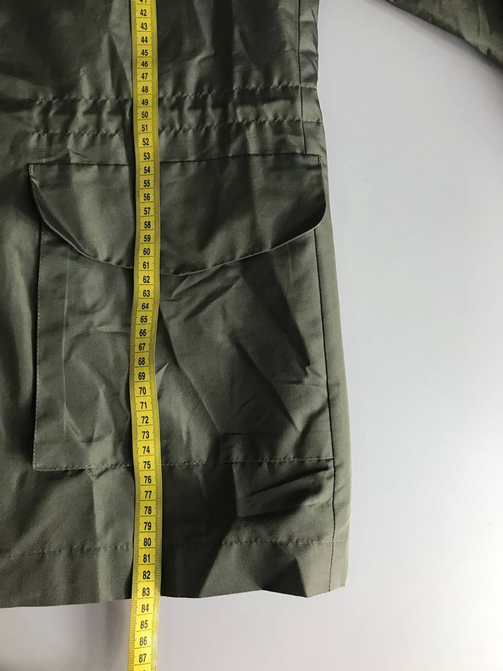 Куртка тонкая цвета хаки, маркировка XXXL, визуально на 56 размер
