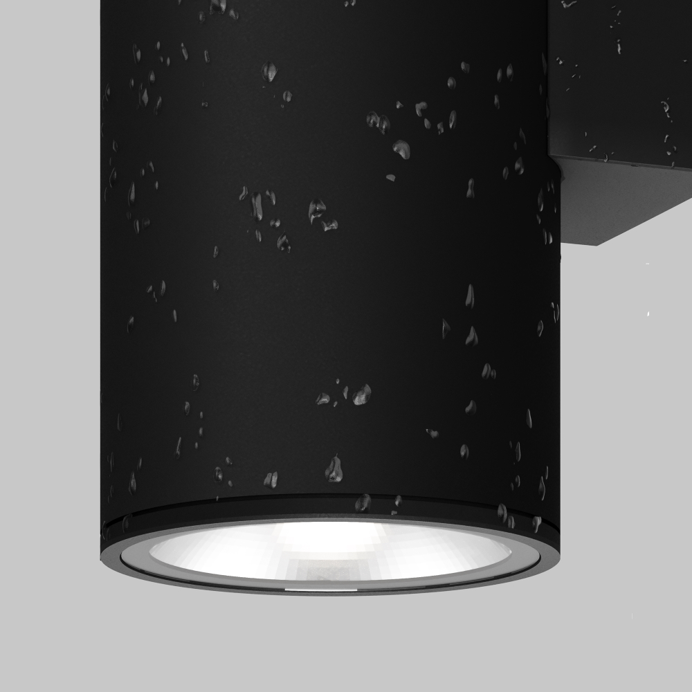Уличный настенный светильник Outdoor O303WL-L24GF3K