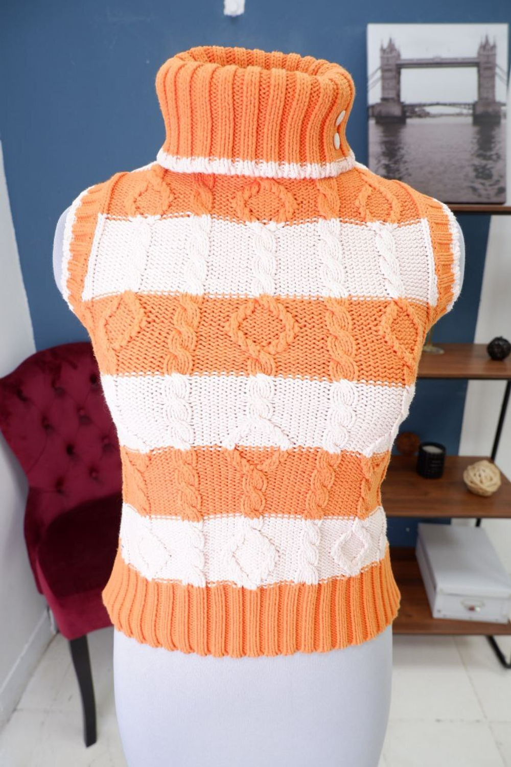 Топ вязаный 42 размер