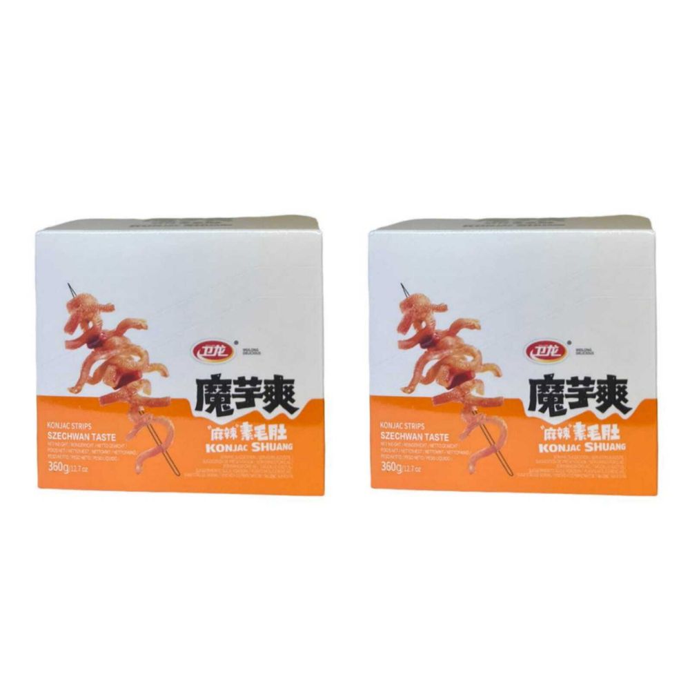 Лапша конжаковая по-сычуаньски Weilong 360 г 2 шт