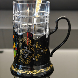 Коллекционный чайный набор "Иван-царевич и Жар-птица" (Ручная роспись Палех)