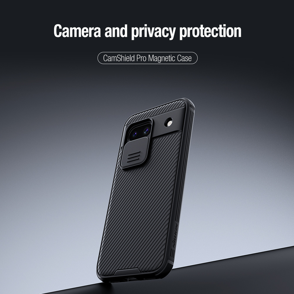 Чехол от Nillkin с встроенным магнитом для смартфона Google Pixel 8A, серия CamShield Pro Magnetic Case