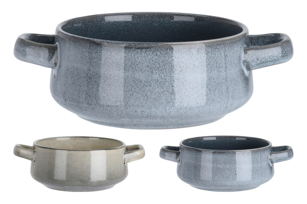 Супница 750мл Garda Decor серая