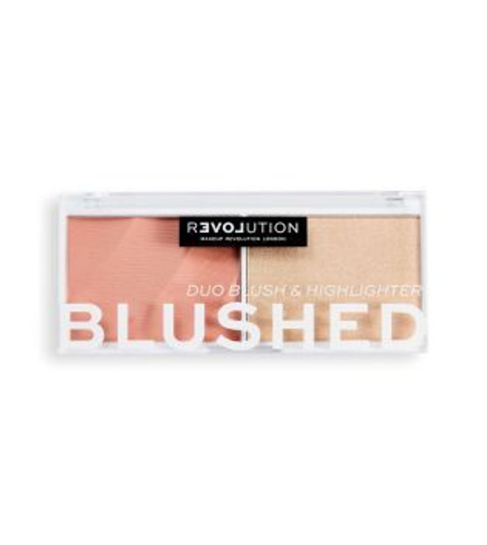 РУМЯНА И ХАЙЛАЙТЕР Makeup REVOLUTION BLUSHED Duo Blush & Highlighter - Sweet