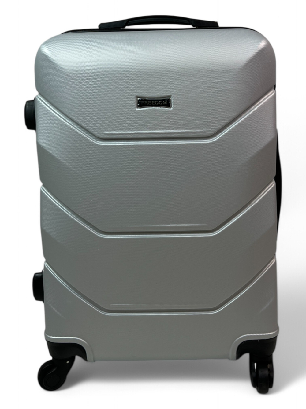 Средний чемодан Freedom Model One, Серебристый, M-