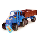 Трактор "Алтай" (синий) с прицепом №1 (в сет) (Полесье)