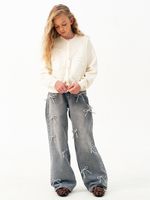 Кардиган для девочки AT1118 молочный