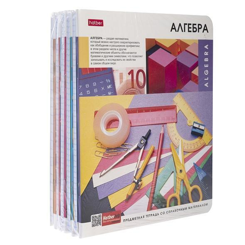 Набор предметных тетрадей 48л 10 шт на скобе "Вперед к знаниям" (Хатбер)