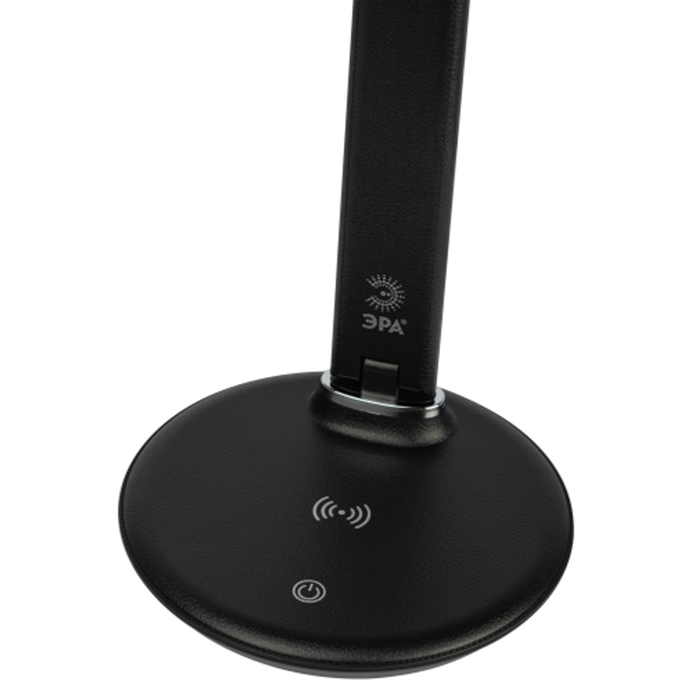 Настольный светильник ЭРА NLED-505-10W-BK светодиодный черный | Светодиодные настольные лампы