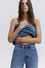 Джинсы Mom Fit с высокой талией - PULL&BEAR