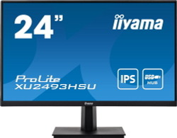 Монитор Iiyama 24;; ProLite XU2493HSU-B1 1920x1080 IPS LED 75Гц 4ms VGA HDMI DisplayPort