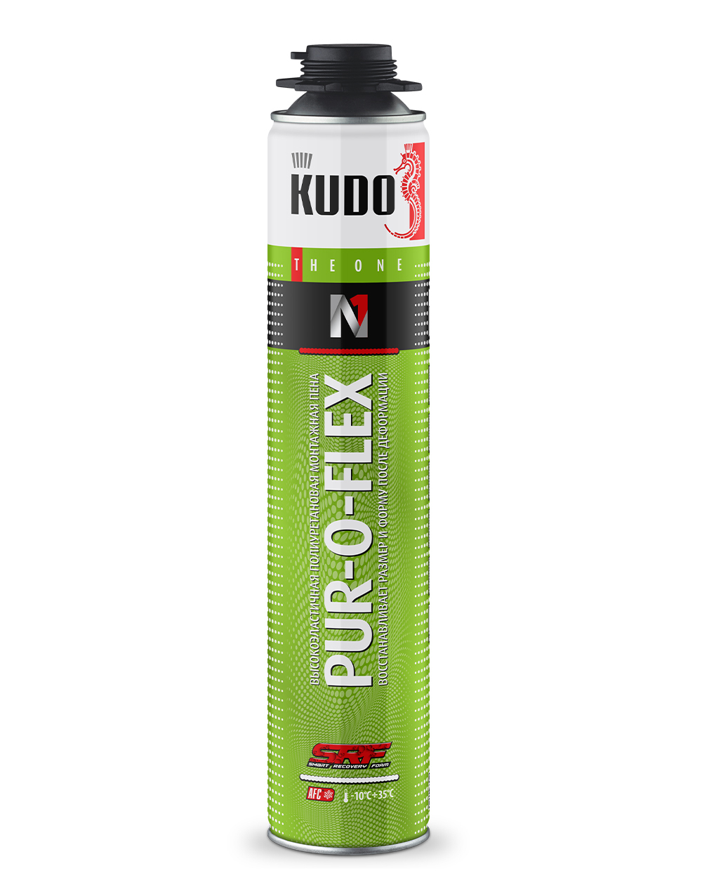 Пена полиуретановая монтажная высокоэластичная профессиональная KUDO PROFF PUR-O-FLEX новинка!