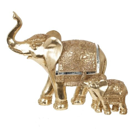 GAEM Фигурка декоративная "Слоны", L22 W9,5 H18,5 см