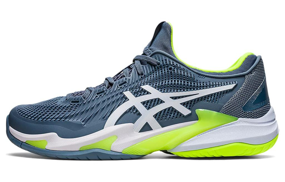 ASICS Court Ff 3 "Steel Blue Lime"