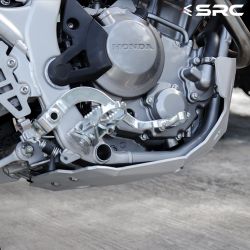 Skid Plate for Honda CRF300L (2021-2024). Aluminium, SRC SLV