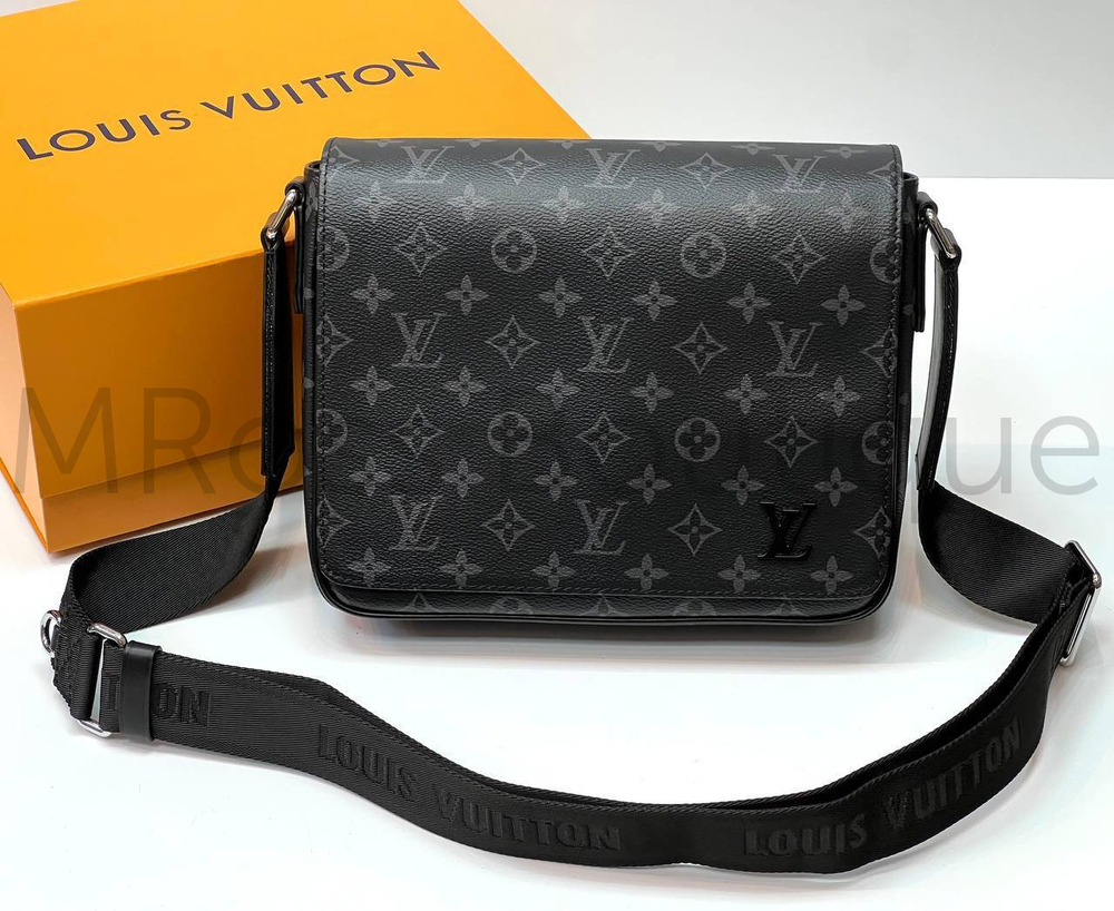 сумка-мессенджер District Louis Vuitton из канвы монограм ебене